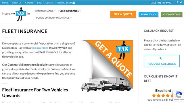 insurance my van fleet insurance