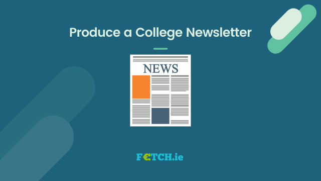 Produce a College Newsletter